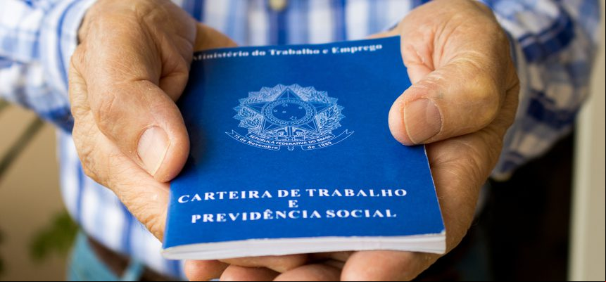 Conceptual image. Document required for any citizen who needs to work.